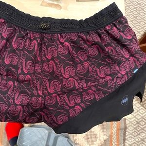 M's 3'' AFO Split Short in Floral Lace